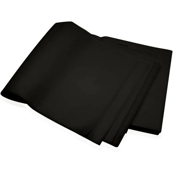 bk Professional Magic Paper For Wand Tricks 20X50 Inches Black Color 5 Pieces Set For Magicians