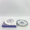 thumbnail image 5 of FifthLeaf Dinnerware,Dinner Plates Set of 2, White Plates, Ceramic Kitchen Plates Microwave Safe Plates, 10.5 Inch Blue Plates Floral Plates Porcelain Dinner Plates, 5 of 9