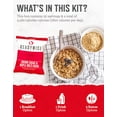 thumbnail image 3 of READYWISE - 72 Hours, 30 Servings, Emergency Food Supply, MRE, Pre-made, Freeze-Dried, Survival Food, Meal Essentials for, Camping, Hiking, and, Emergencies, Individually Packaged, 25-Year Shelf Life, 3 of 8