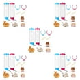 thumbnail image 1 of pitrice 2pcs/set Leak-Proof Small Animal Drinking Bottle Durable And Easy To Bottle For Small Animals blue and rose red 5Set, 1 of 6