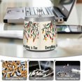 thumbnail image 6 of Yayeee Ashtray with Lid for Cigarette Smokeless Stainless Steel Home Ash Holder, Christmas Light, 6 of 7