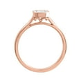thumbnail image 2 of 0.35 Carat Invisible Set Diamond Engagement Ring Band in 14K Rose Gold (Ring Size 6), 2 of 5