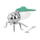 thumbnail image 3 of Tarro de miel de abeja, salero, decoración en forma de abeja, novedad, con cuchara, adorno de almacenamiento Verde oscuro, 3 of 9