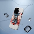 thumbnail image 5 of DistinctInk Tough Case for Apple iPhone 14 Pro MAX (6.7" Screen), Compatible with MagSafe Charging - Valentine's Day Kerry Blue Terrier Puppy, 5 of 6