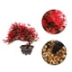 thumbnail image 1 of unbranded Planta Artificial Bonsái Roja Para Decorar Mesas Y Espacios En Hogar Oficina O Restaurante, 1 of 8