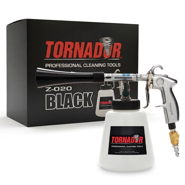 Herramienta de detallado automotriz Tornador Z-020 Black con depósito de 950 ml