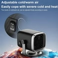 thumbnail image 4 of MUSICOZY Portable Car Heater Automotive Defogger – Electric Car Cooler Warmer | Quick Heat Air Blower, Vehicle Cabin Heater,Plug-In Deicer Machine For Drivers Trucks RVs SUVs Sedans Adventure Seekers, 4 of 10