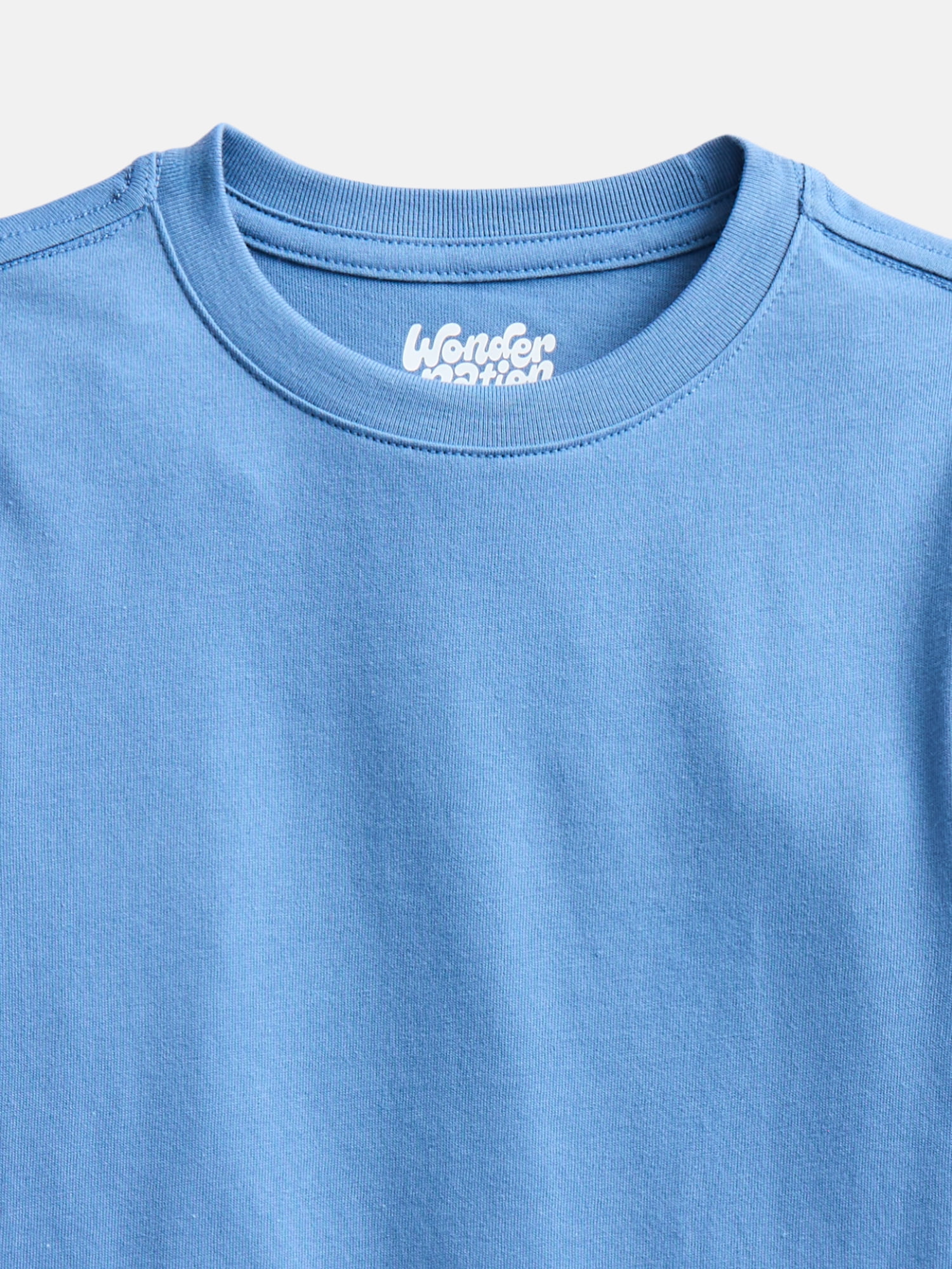 Wonder Nation Boys' Kid Tough Tee with Short Sleeves, Sizes XS-XXL & Husky