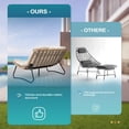 thumbnail image 3 of Sofá de dos plazas para exteriores Crestlive Products, ratán para todo tipo de clima, 3 of 7