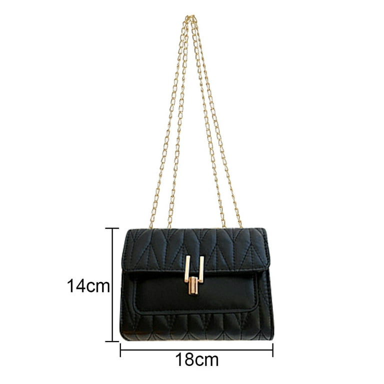 Small Women Leather Crossbody Bag for Women Clutch Purse Ladies Wallet  Designer Shoulder Bag Chain Quilted Cross Body Cell Phone Purse Flap