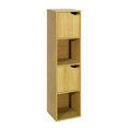 thumbnail image 1 of Estante Librero HOMEMAKE FURNITURE Contemporáneo Clásico Color Madera Natural, 1 of 5