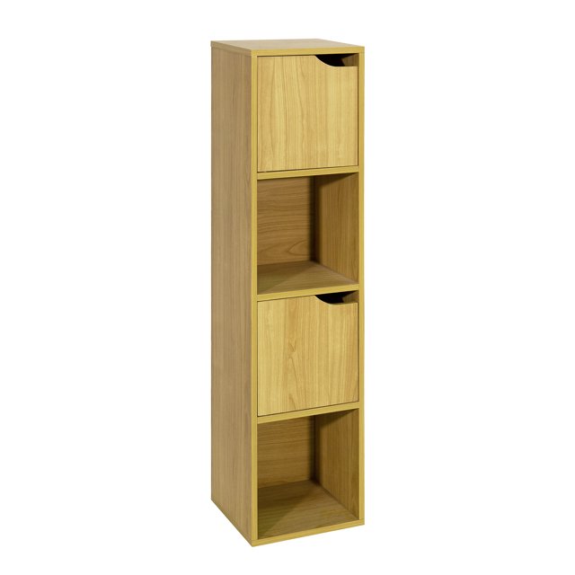 Estante Librero HOMEMAKE FURNITURE Contemporáneo Clásico Color Madera Natural