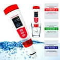 thumbnail image 1 of Digital PH Meter PH/TDS/EC/Temperature 4 In 1 Water Quality Tester with Backlight Display IP65 Waterproof High Precision Water Purity Tester for Drinking Water Swimming Pool Aquarium, 1 of 9