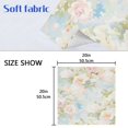 thumbnail image 4 of Iauyy Satin Napkins Set of 6- Pastel-pink Roses DIY Printing Decoration Cloth Napkin- Easy Care for Home/Party, 4 of 8