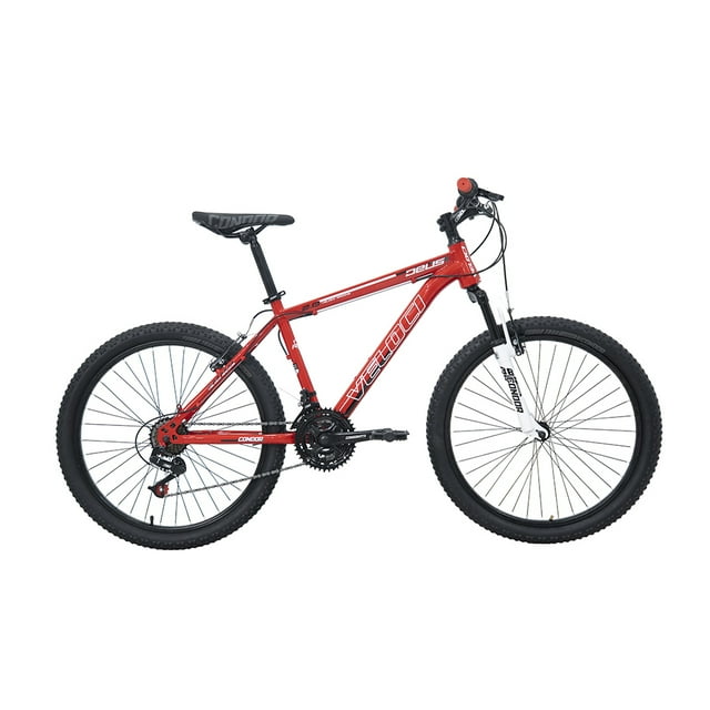 Bicicleta Veloci Deus 2.0 Rodada 24 Rojo De Montaña
