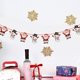 thumbnail image 4 of Decoraciones navideñas de muñeco de nieve, bandera navideña, suministros para fiestas, decoración de Papá Noel, decoración de Feliz Navidad para colgar en la pared al aire libre, 4 of 5