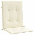 thumbnail image 6 of vidaXL Garden Chair Cushions 6 pcs Cream 39.4"x19.7"x1.2", 6 of 9