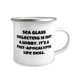 thumbnail image 2 of Inspire Sea Glass Collecting Gifts, Sea Glass Collecting is not a Hobby. It's a Post, Holiday 12oz Camper Mug For Sea Glass Collecting, 2 of 2