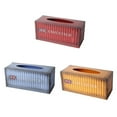 thumbnail image 3 of Industrial Style Container Tissue Box Draw Carton Rectangular Tissue Box Home Decoration, 3 of 5