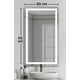 thumbnail image 3 of Espejo Luz Led De Pared Tocador Baño Touch Cambio 3 Luces Marco Modelo Blanco, 3 of 4