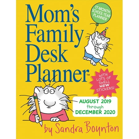 Mom's Family Desk Planner Calendar 2020 (Best Family Meal Planning App)