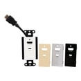 thumbnail image 1 of C2G HDMI Inline Extender Plaque Murale Décorative avec Couvercles de Plaque Murale Interchangeables - 4K 60Hz - Extendeur Vidéo/audio - 19 Broches HDMI Type A / 19 Broches HDMI Type A, 1 of 7