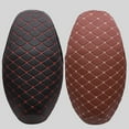 thumbnail image 5 of Coconut Ok Leather Motorcycle Cover Breathable Anti-Slip Pad Scooter Cushion Protector,Brown Xxl, 5 of 7
