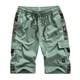 thumbnail image 1 of Hombres Casual Camuflaje Panel Deportes Bolsillo Cargo Pantalones Algodón Recortado Pantalones Cortos Pompotops  oipoqjl41276, 1 of 7