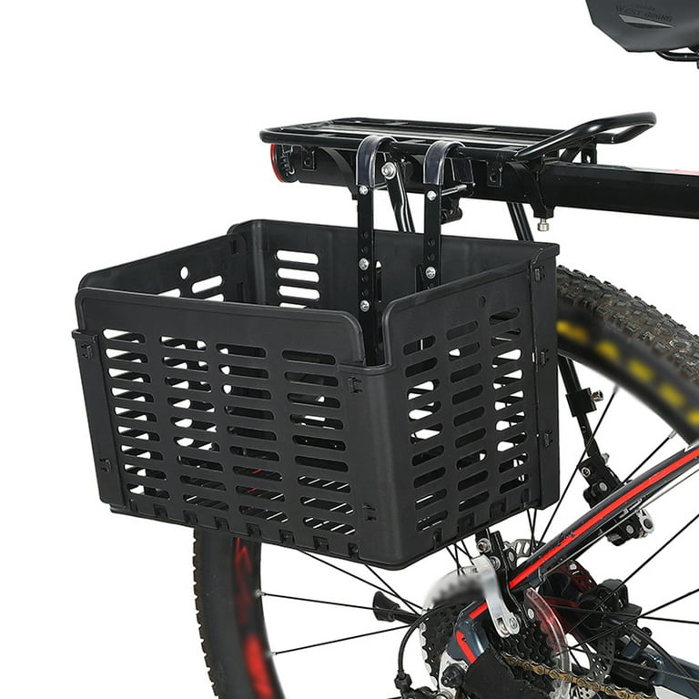 WEST BIKING Foldable Bicycle Basket with Handlebar Cycling Accessory and Luggage Container Walmart