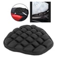 thumbnail image 3 of Cojín De Asiento 3D Para Motocicletas Y Bicicletas, Alivio De Presión Universal Para Cruiser, Color Negro Sunnimix Cubierta del asiento de la motocicleta, 3 of 8
