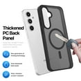 thumbnail image 4 of Ebizware for Samsung Galaxy S25 FE Case Shockproof Magnetic Protective Cell Phone Case for Galaxy S25 FE, Compatible with MagSafe Military Grade Drop Protection Rugged Slim TPU Cover - Black, 4 of 7
