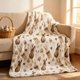 thumbnail image 1 of Manta con estampado de conejito y huevos de Pascua | Manta suave de poliéster para sofá cama | 130 x 90 cm, decoración navideña primaveral para habitación infantil y picnics al aire libre, 1 of 6