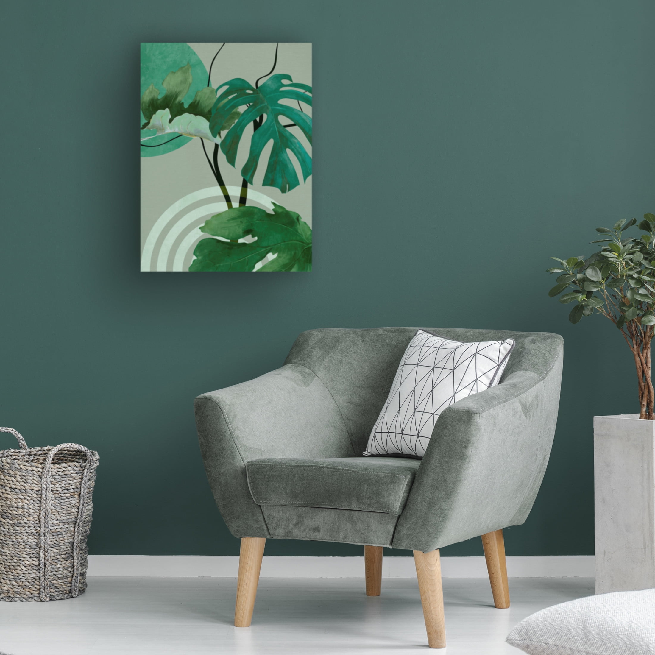 Trademark Fine Art Ana Rut Bre Leaves More 12 Canvas Wall Art