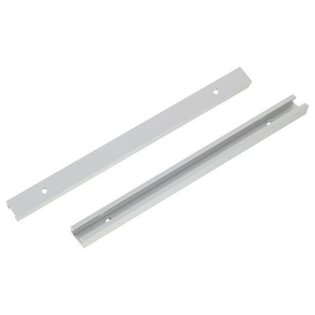 

2pcs T Track Extrusion Guide Rail Equipment Aluminum Frame T-track Slide Slab