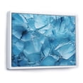 thumbnail image 2 of Designart "Alaska Glacial Beauty " Alaska Floater Framed Wall Art Print, 2 of 7