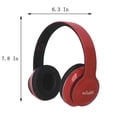 thumbnail image 3 of Wireless Over Ear Headphones Bluetooth Bluetooth Headphones Over Ear Foldable Wireless and Wired Stereo Headset for Cell Phone PC Soft Earmuffs Light Weight for Prolonged Wearing, 3 of 7