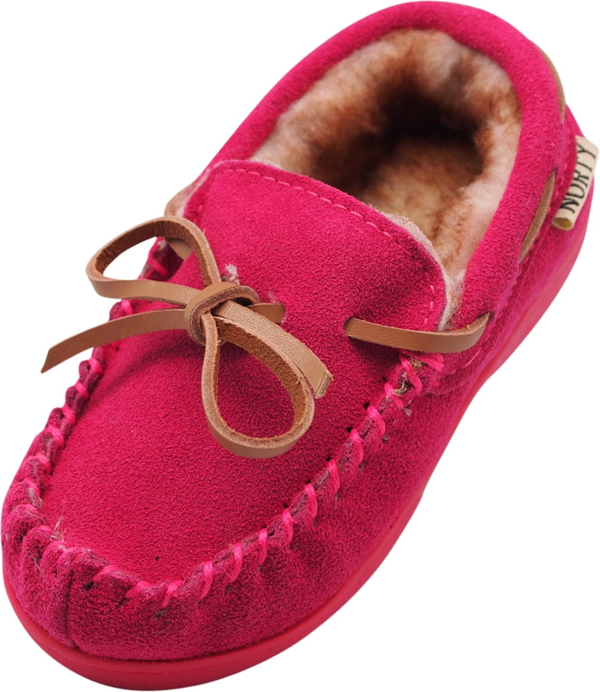 kids suede slippers