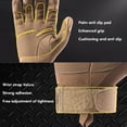thumbnail image 4 of Motorcycle Gloves Heavy Duty Fullfinger Outdoor Gloves, Breathable & Lightweight, 4 of 12