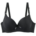 thumbnail image 1 of Women's Plus Size Seamless Wirefree Bra, Full Coverage Comfort Breathable Support Everyday T-Shirt Bra, 1 of 3