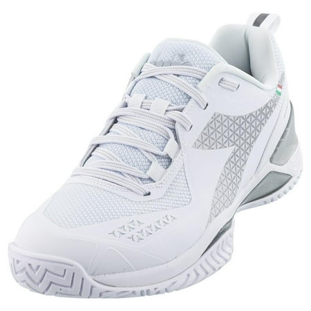 Diadora Women`s Blushield Torneo 2 AG Tennis Shoes White ( 10.5 Shoes )