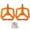 Color:Orange, variant on Light Weight Nylon Bicycles Pedals Nonslip Road Bicycles Pedals Sealed Bearings Wide Flat Cycling Pedals Enduring