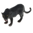 thumbnail image 2 of 5Pcs Black Leopard Model Animal Figure kids children toy Set, Home Decoration, Collection, 2 of 8