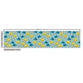 thumbnail image 3 of Underwater Sofa Upholstery Fabric by the Yard, Sea Ocean Life Theme Colorful Nautical Marine Exotic Fishes Drawing, Decorative Fabric for DIY and Home Accents, Pale Teal Multicolor by Ambesonne, 3 of 5