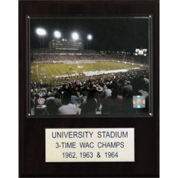 NCAA Football 12"x15" University Stadium Stadium Plaque