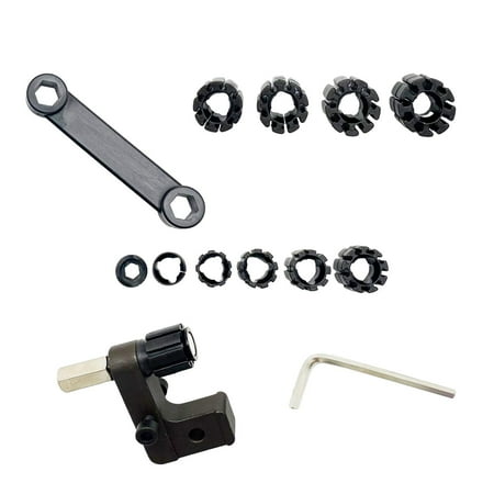 Milageto Accessories for Jewelry Setting Tools Ring Tools Ring Setting Tools Ring Ball Black