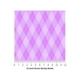 thumbnail image 5 of Rwraps Purple Argyle Heliotrope Dance Matte Vinyl Film Wrap 59in x 28ft Vinyl Vehicle Car Film Sheet, 5 of 9