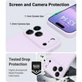 thumbnail image 3 of FANGQIULI Magnetic for iPhone 17 Pro Case,Classic Liquid Silicone Mobile Phone Case,Integrated Camera Control Button,Anti-Scratch Microfiber Lining, 3 of 5