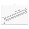 Genuine OE Acura Rocker Molding - 71800-SJA-A02ZP