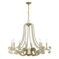 Savoy House - 1-6097-8-127 - Lombard 8-Light Chandelier in Noble Brass