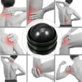 thumbnail image 3 of Manual Massage Roller Ball Body Massage Tool Stress Ease Polypropylene Artificial Resin Black, 3 of 6
